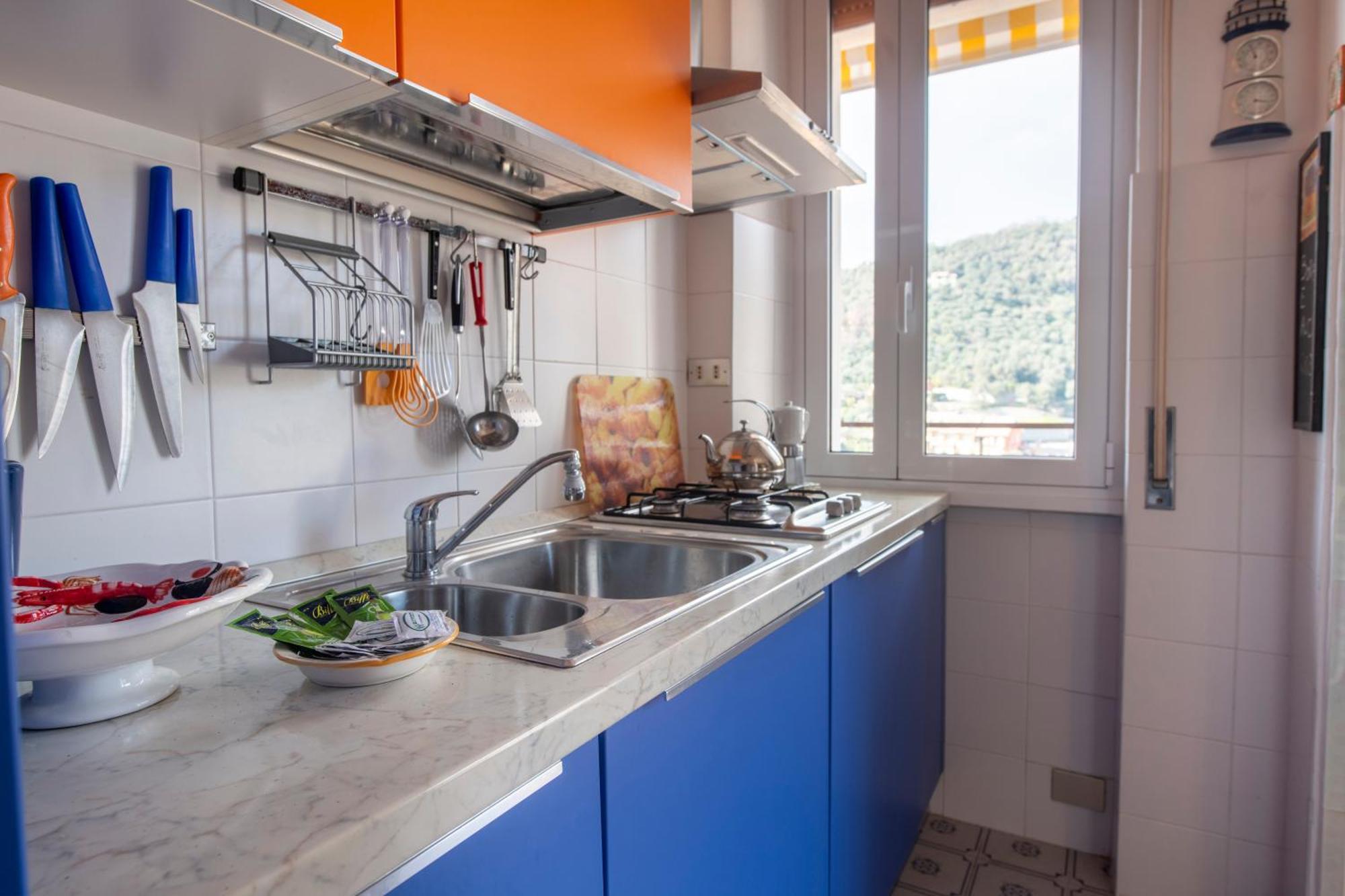 239 - Casa Del Sole Vista Mare Moneglia - 5Minuti A Piedi Dal Mare - Parcheggio Privato Διαμέρισμα Εξωτερικό φωτογραφία