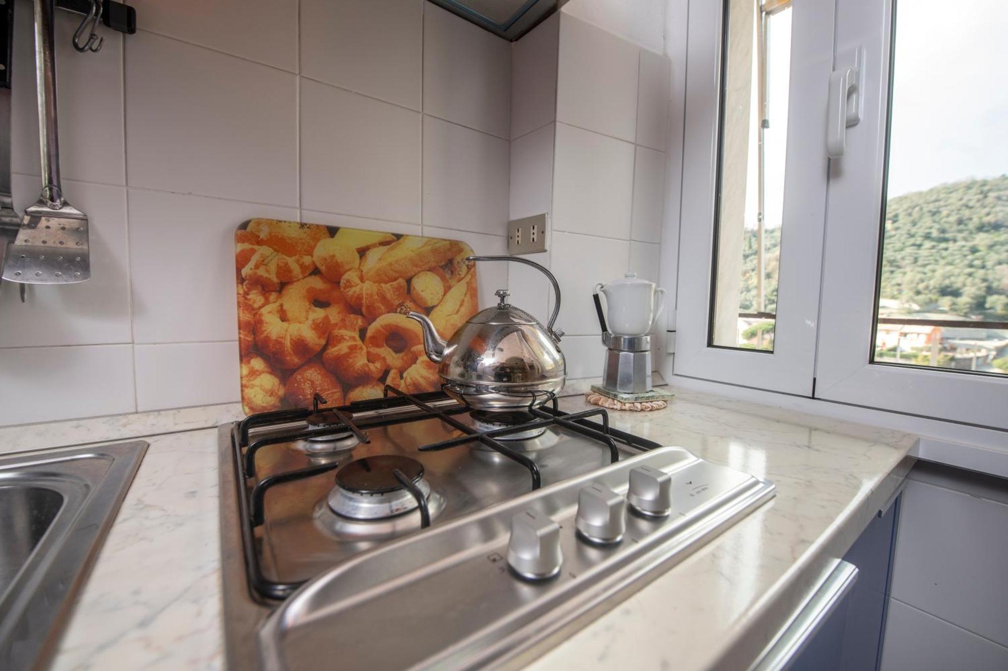 239 - Casa Del Sole Vista Mare Moneglia - 5Minuti A Piedi Dal Mare - Parcheggio Privato Διαμέρισμα Εξωτερικό φωτογραφία