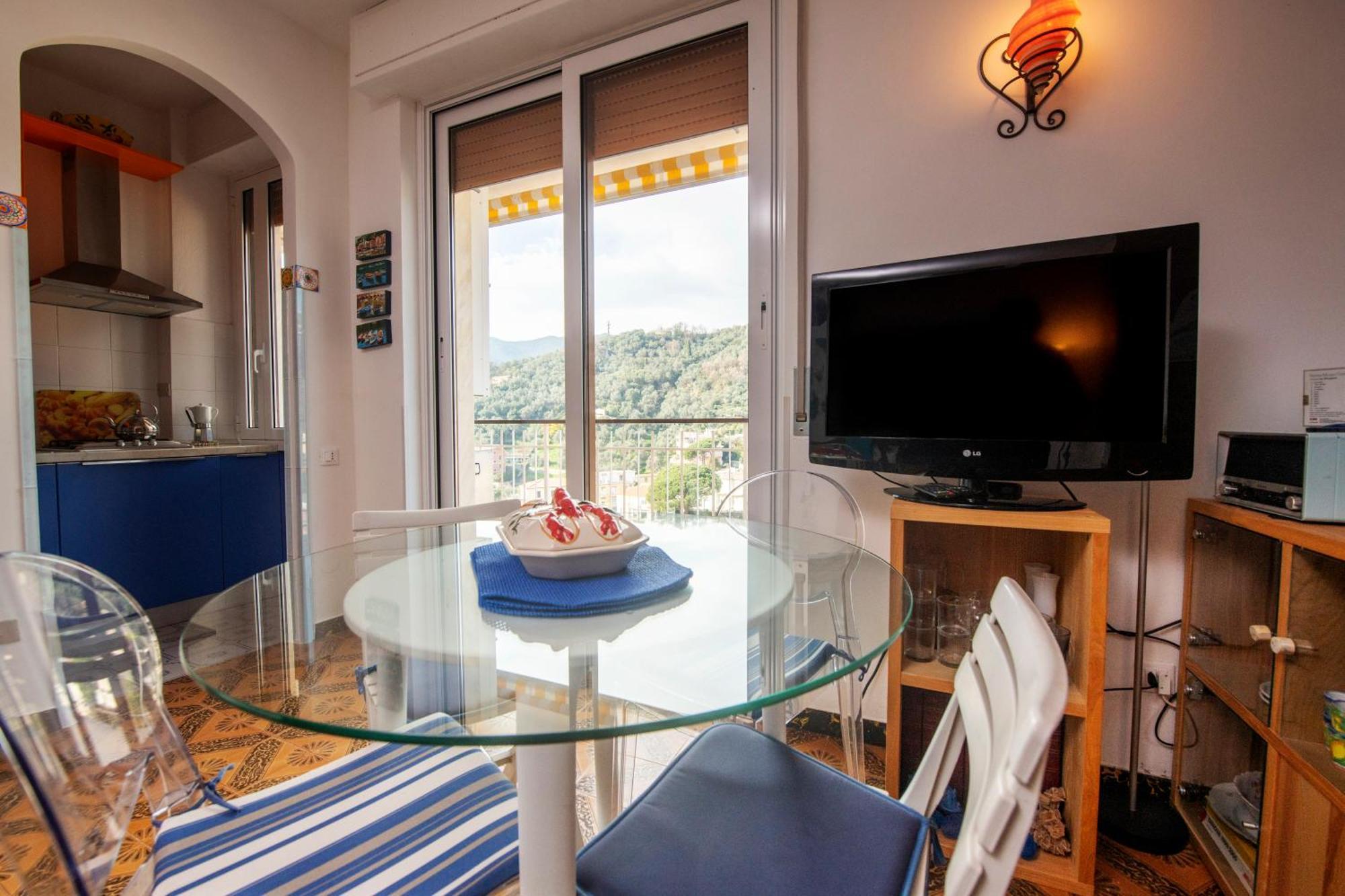 239 - Casa Del Sole Vista Mare Moneglia - 5Minuti A Piedi Dal Mare - Parcheggio Privato Διαμέρισμα Εξωτερικό φωτογραφία